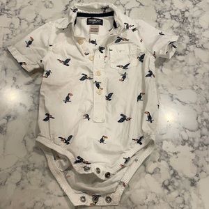 OshKosh Button-Up Bodysuit